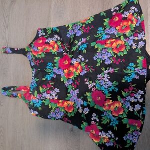 Vintage It Figures Slender Fit Swimsuit Dress 18W